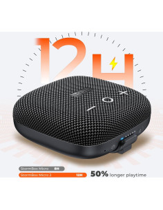 Altavoz Portátil Bluetooth Tribit StormBox Micro 2 Negro 2