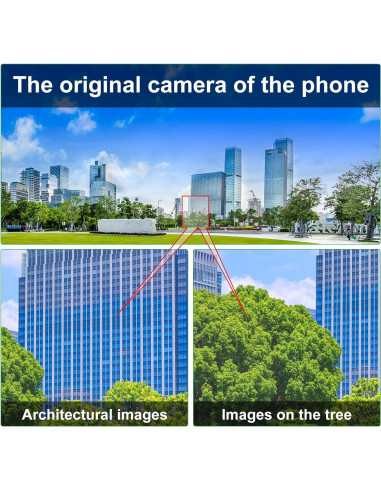 Kit Lentes Cámara Teléfono BNIFI 28X Telefoto Negro