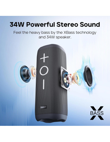 Altavoz Bluetooth Portátil Tribit StormBox 2 34W IPX7