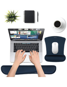 Soporte Reposamuñecas Ergonómico Mosiso Azul Haze 2