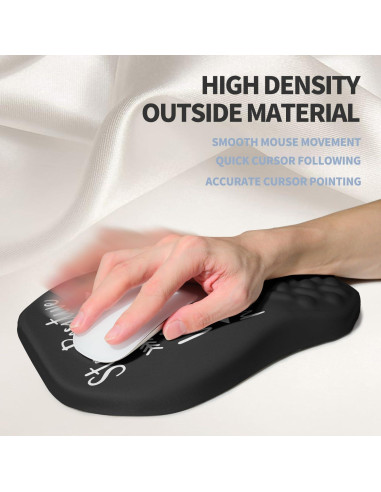 Soporte de Muñeca Ergonómico Gleamtide Doble Pendiente 30x20cm