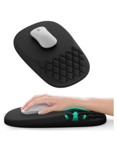 Almohadilla Ergonómica VAGAU con Reposamuñecas - Alivio Dolor