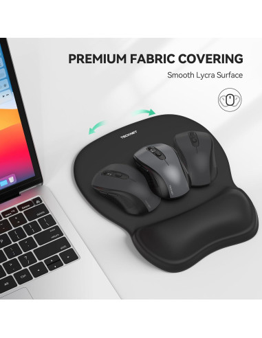 Almohadilla de Ratón Ergonómica TECKNET con Reposamuñecas