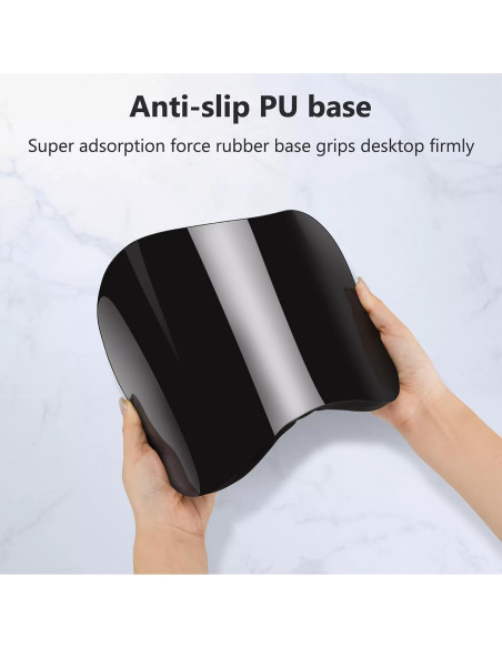 Alfombrilla de Ratón Ergonómica YKJWW Rosa con Reposamuñecas