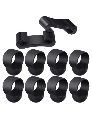 8 Piezas Mangas de Dedo y Soportes para Baquetas eBoot