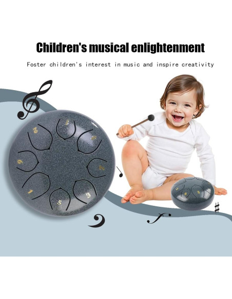 Tambor de Lengua de Acero Ic Iclimetree 15 cm 8 Notas