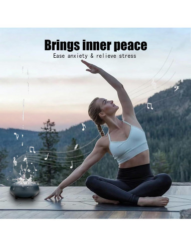 Tambor de Lengua de Acero Ic Iclimetree 15 cm 8 Notas