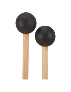 Mallets de Campana Shappy, 1 par, Mango de Madera 38 cm