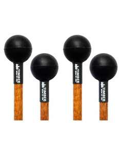 Mallets de Percusión Goma Suave Timber Drum Co. Paquete de 2