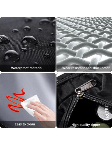 Caja de Almuerzo Aislada LOIDOU Negra 9L para Trabajo