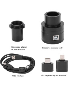 Cámara Ocular USB 200W Tbest 1.25" para Telescopio 2