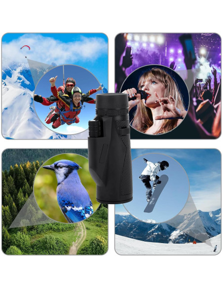 Monóculo Compacto 10x42 Dicoria Hans para Observación