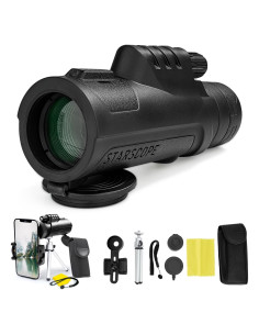 Telescopio Monocular Starscope 10x42 para Smartphone