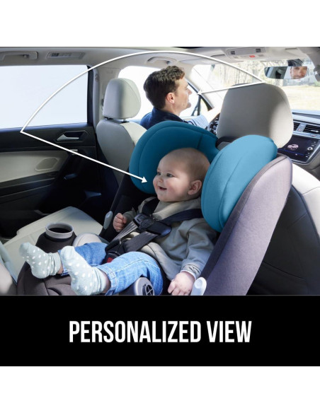 Espejo para Bebés Gorilla Grip 360 Ajustable Gris