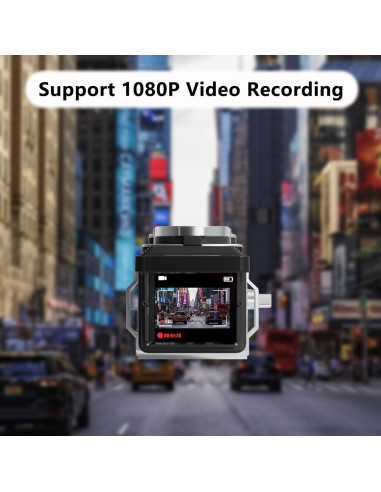 Cámara Digital Mini Vintage CHUZHAO 12MP 1080P Portátil