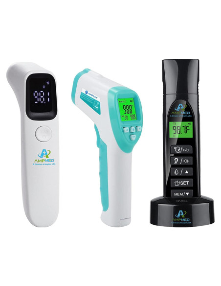Termómetro Digital Infrarrojo Amplim AmpMed Sin Contacto