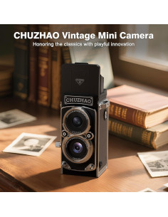 Cámara Digital Retro Joytrip M1 12MP 1080P Compacta Negra 2