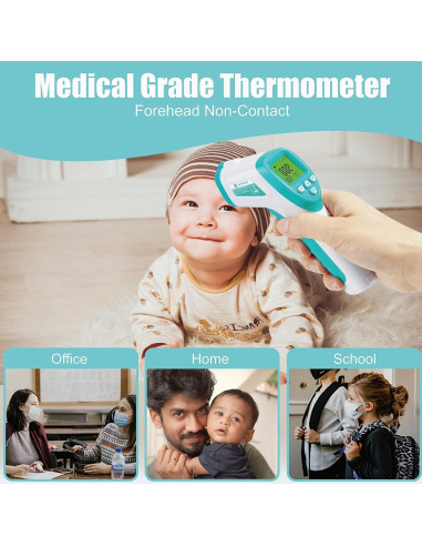 Termómetro Digital Infrarrojo Amplim AmpMed Sin Contacto
