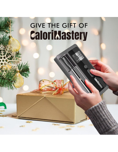 Termómetro Digital Inalámbrico CaloriMastery para Carne