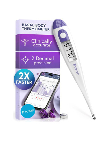 Termómetro Basal Digital iProven BBT-113Ai Precisión 1/100