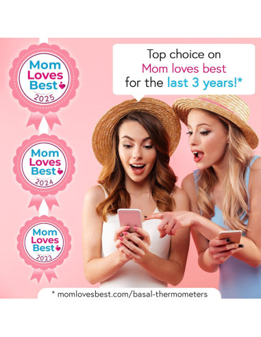 Termómetro Basal Digital iProven BBT-113Ai Precisión 1/100