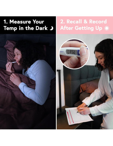 Termómetro Basal Digital iProven BBT-113Ai Precisión 1/100