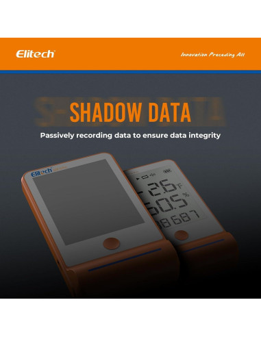 Termómetro Bluetooth Elitech GSP-6Pro-GLE 100000 Puntos