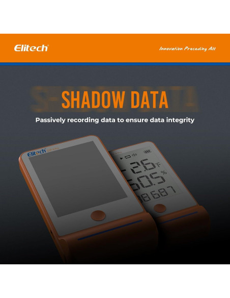 Termómetro Bluetooth Elitech GSP-6Pro-GLE 100000 Puntos