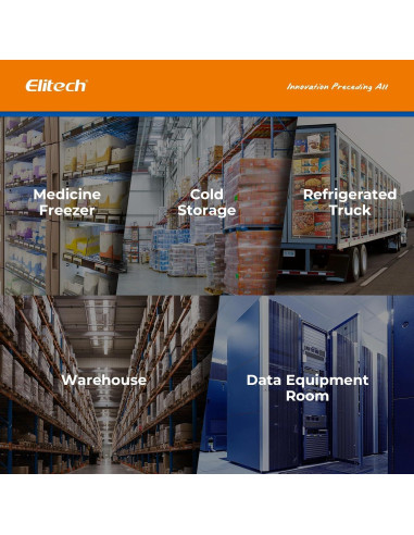 Termómetro Bluetooth Elitech GSP-6Pro-GLE 100000 Puntos