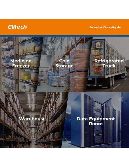 Termómetro Bluetooth Elitech GSP-6Pro-GLE 100000 Puntos