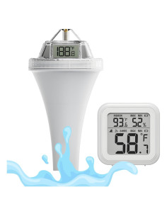 Termómetro Digital Flotante Decruil para Piscina 23,6 cm