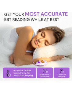 Termómetro Basal Digital Easy@Home EBT-380 con Bluetooth 2