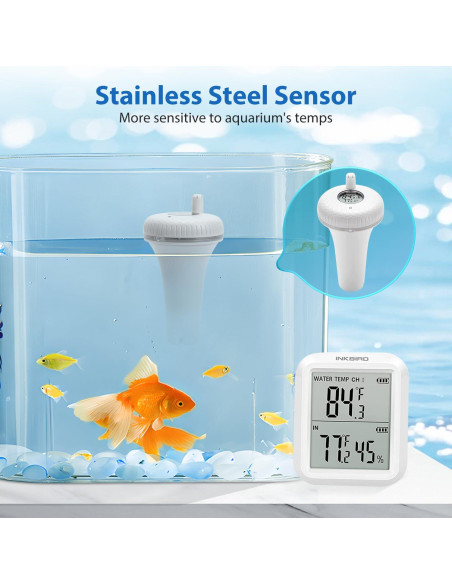 Termómetro de Piscina Inalámbrico Inkbird IBS-P01R 2 Gen