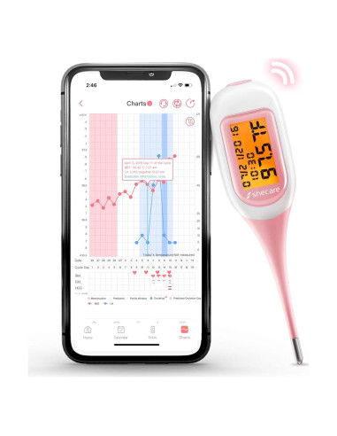 Termómetro Basal Inteligente Shecare para Ovulación