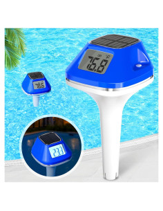 Termómetro Solar Flotante Pircaath para Piscina LCD 2025