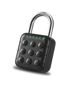 Candado de Combinación DELSWIN 6 Dígitos Impermeable Negro