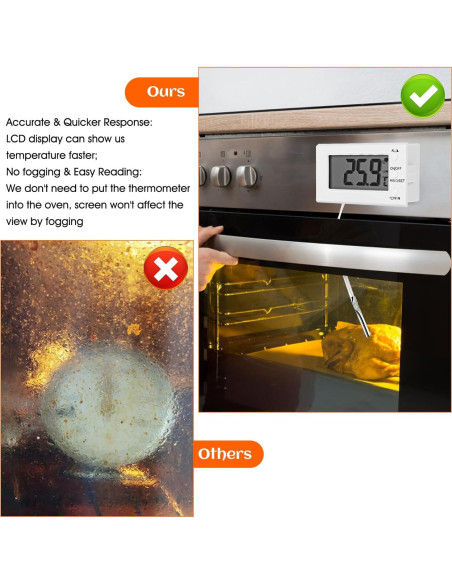 Termómetro Digital para Horno TLX DTH168 -50C a 300C