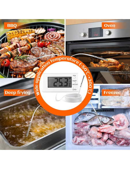 Termómetro Digital para Horno TLX DTH168 -50C a 300C