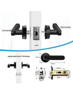 Cerradura Inteligente Kadonio 408 con Huella Dactilar y APP 2