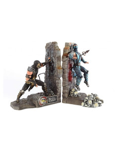 Soportes de libros Mortal Kombat 9 Scorpion y Subzero