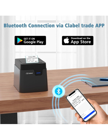 Impresora de Etiquetas CLABEL CT321D Bluetooth 203 DPI