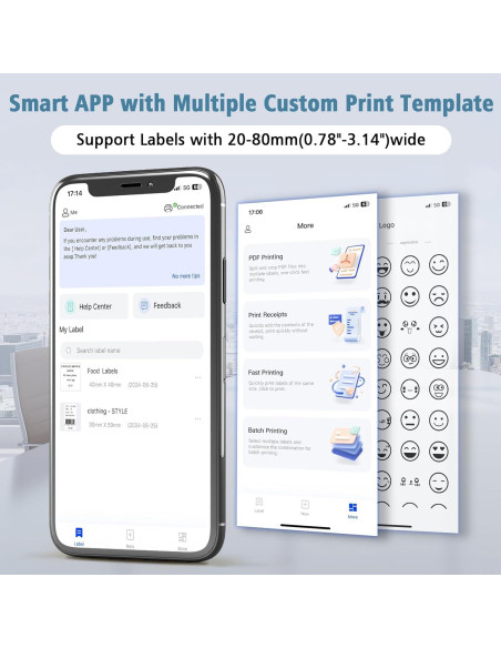 Impresora de Etiquetas CLABEL CT321D Bluetooth 203 DPI