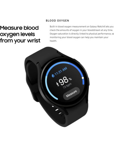 Reloj Inteligente Samsung Galaxy Watch4 44mm LTE Negro