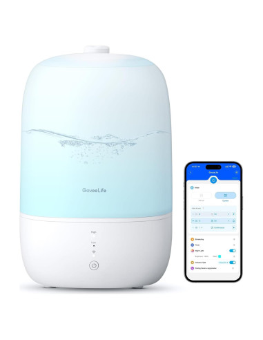 Humidificador Inteligente GoveeLife H7140 3L con Difusor y Luz Nocturna