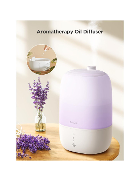 Humidificador Inteligente GoveeLife H7140 3L con Difusor y Luz Nocturna