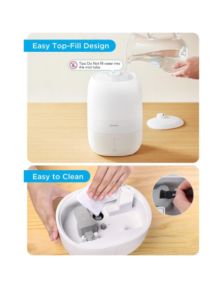 Humidificador Inteligente GoveeLife H7140 3L con Difusor y Luz Nocturna