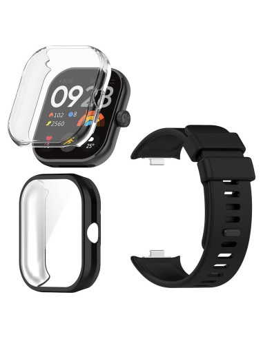 Protector de Pantalla y Correa FCMEDZI para Xiaomi Redmi Watch 4