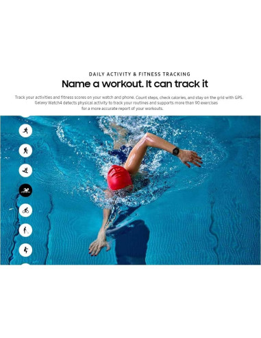 Reloj Inteligente Samsung Galaxy Watch4 44mm GPS Bluetooth LTE