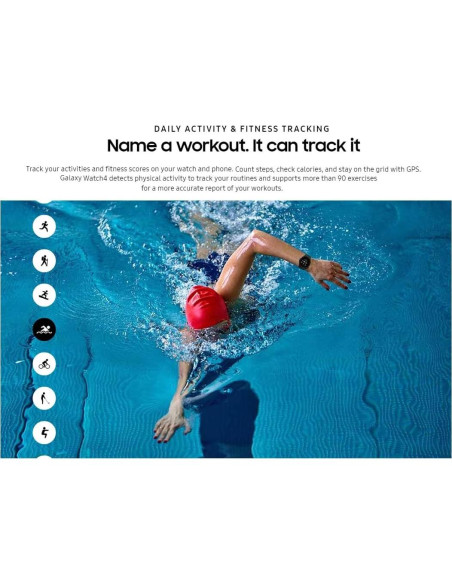 Reloj Inteligente Samsung Galaxy Watch4 44mm GPS Bluetooth LTE