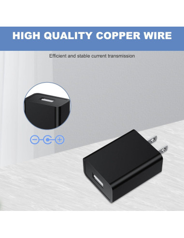 Cargador USB 5V 2A SGEOYPIL para Reloj Despertador Nintendo